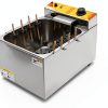 Automatic Corn Dog Fryer WQV 12L Stainless Steel Commercial Deep Fryer-3