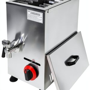 Gas Frying Machine LLHZGAO 21L Commercial LPG Deep Fryer with 12 Racks-0