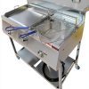Gas Shark Deep Fryer and Griddle Cart 20" Griddle 3.5 Gallon-0