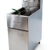 Frymaster Dean SR142G Super Runner Natural Gas Floor Fryer 43 lb-0
