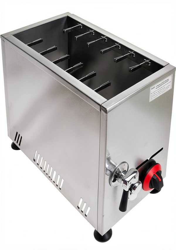 Gas Frying Machine LLHZGAO 21L Commercial LPG Deep Fryer with 12 Racks-2