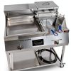 Gas Shark Deep Fryer and Griddle Cart 20" Griddle 3.5 Gallon-4