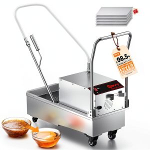 Fryer Filter Machine PYY 10.5GAL Stainless Steel 550W Oil Filter-0