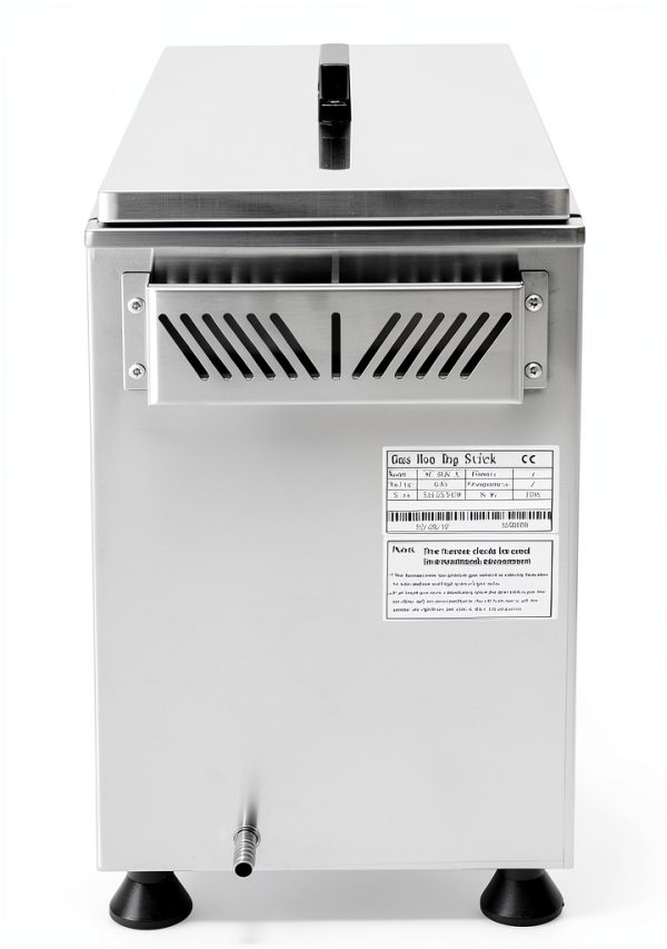 Gas Frying Machine LLHZGAO 21L Commercial LPG Deep Fryer with 12 Racks-4