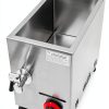 Gas Frying Machine LLHZGAO 21L Commercial LPG Deep Fryer with 12 Racks-3