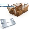 Basket Hanger MEKILYN A1105402 Stainless Steel Fit for Pitco Fryer-3
