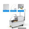 55 L /14.5 Gal Commercial Mobile Fryer Filter Machine 550W Restaurant Oil Filter Machine Mobile Fryer Oil Filter Machine with Filter Papers Fryer Oil Filter Cart for Supermarket, Restaurant-2