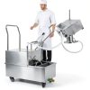 550W Mobile Fryer Oil Filter Machine DEFNES 55L Stainless 5‑Layer-5