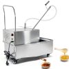 550W Mobile Fryer Oil Filter Machine DEFNES 55L Stainless 5‑Layer-0