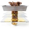 550W Mobile Fryer Oil Filter Machine DEFNES 55L Stainless 5‑Layer-4