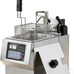 Commercial Deep Fryer Airosia ZL-3609S Stainless Steel 1800W Auto Lift-0