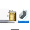 55 L /14.5 Gal Commercial Mobile Fryer Filter Machine 550W Restaurant Oil Filter Machine Mobile Fryer Oil Filter Machine with Filter Papers Fryer Oil Filter Cart for Supermarket, Restaurant-3
