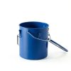 VEVOR Fryer Grease Bucket 6 Gallon Steel Caddy Rust‑Proof Blue-7