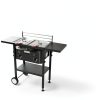 Outdoor Fryer Bonnlo Dual 8QT Tanks 24,000 BTU Propane Deep Fryer-3